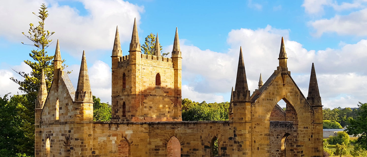 Convict Church tour at Port Arthur